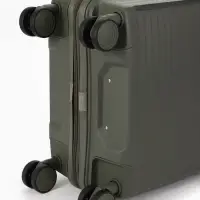 Чемодан на колёсах, 20", кодовый замок, 36&times;20&times;54 см, хаки