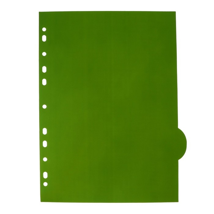 Разделитель листов A4 (300 x 225 мм) цветовой, 5 листов, Разделитель листов A4 (300 x 225 мм) цветовой, 5 листов, "deVENTE. Marandi" полипропилен 140 мкм, индивидуальная упаковка