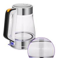 Чайник электрический стеклянный КТ-6626 - 1.7 л