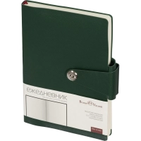 Ежедневник недатированный А5 PRIMAVERA(ТЕМНО-ЗЕЛЕНЫЙ) 3-536/07