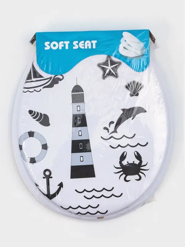 Сиденье для унитаза 40х37х4,5 см "Маяк"