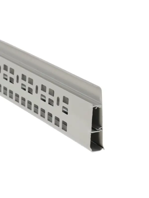 Плинтус напольный &laquo;Деконика&raquo;, 2200&times;70 мм, цвет 547 лофт светло-серый