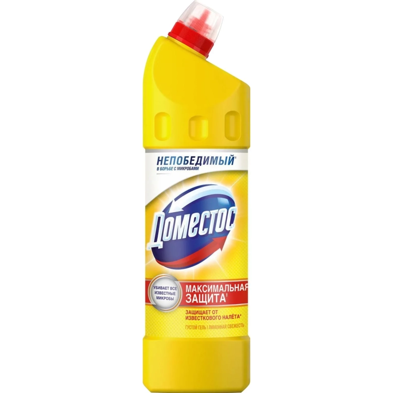 Средство для сантехники ДОМЕСТОС универсальное Лимонная свежесть 1л
