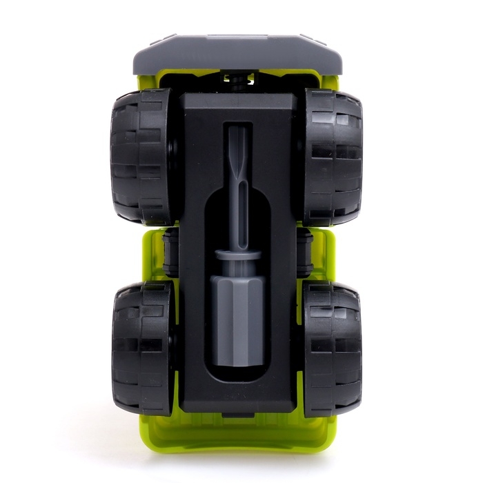 Конструктор винтовой «Лесовоз», с отвёрткой, 28 деталей Конструктор винтовой «Лесовоз», с отвёрткой, 28 деталей