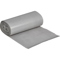 Мешки для мусора ПВД+добавка 60л 40мкм 20шт/рул серые 60х75см