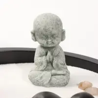 Сад камней &laquo;Маленький будда - медитация в саду&raquo;, 19&times;19&times;8 см