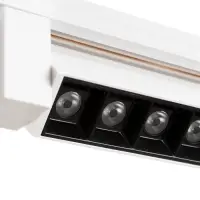Светильник трековый BayerLux Simple &laquo;Линза&raquo; LED, 30 Вт, 47&times;3.5&times;4.5 см, белый