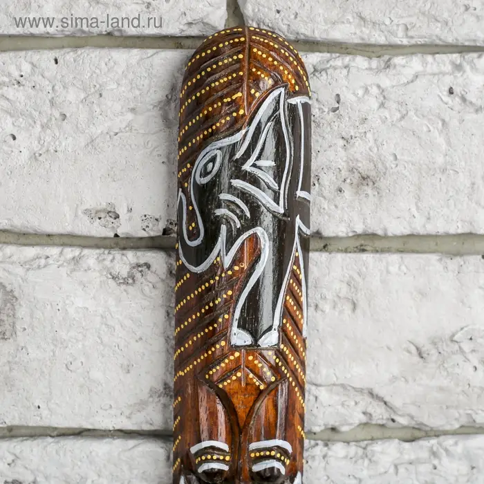 Маска дерево "Абориген" 25 см