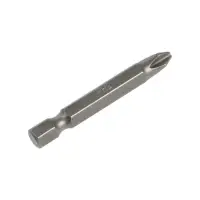 Биты ТУНДРА, намагниченные, сталь S2, PH2&times;50 мм, 10 шт.