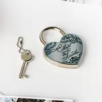 Замок свадебный с ключом &laquo;Совет да любовь&raquo;.