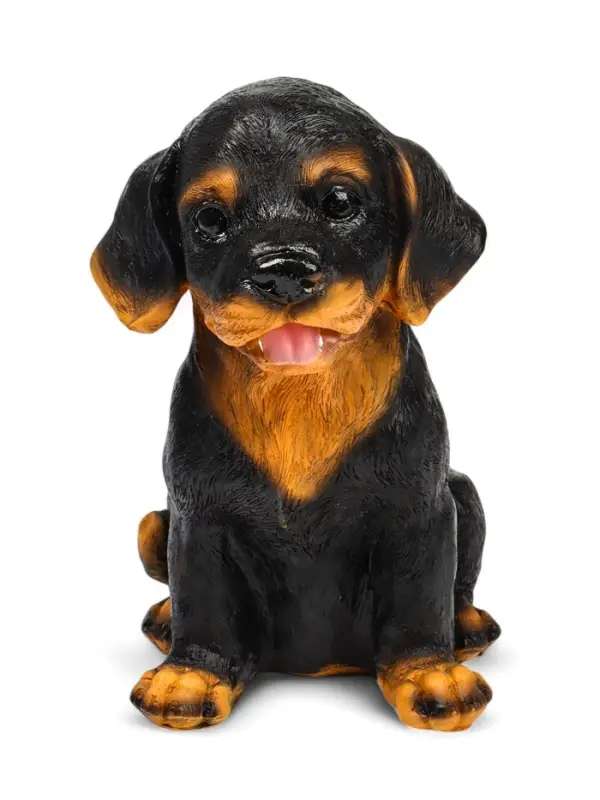 Копилка для денег &laquo;Щенок Ротвейлера&raquo;, полистоун, 23&times;19&times;28 см