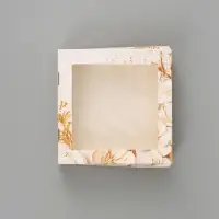 Коробка подарочная с окном &laquo;Счастье в тебе&raquo;, 20&times;20&times;4 см, самосборная