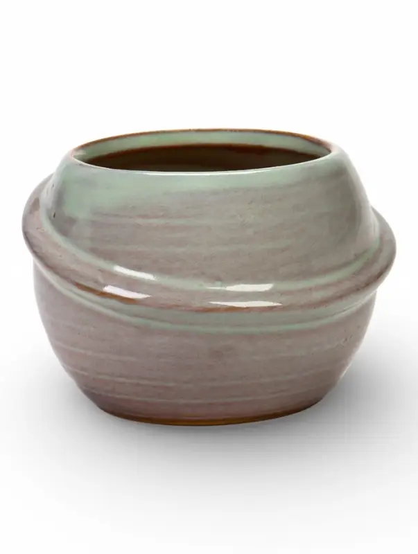 Декоративный горшок для цветов &laquo;Сатурн&raquo;, 6&times;6&times;6 см, керамический, синее, Greengo