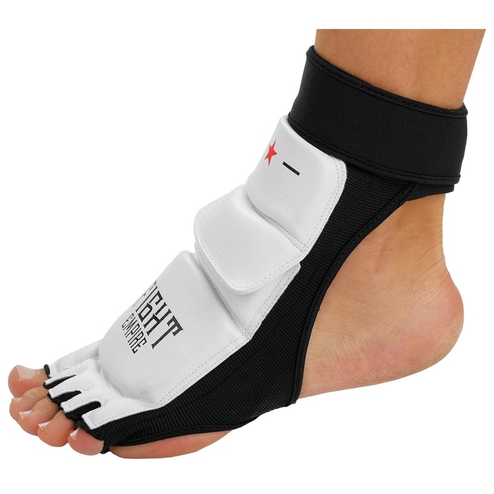 УЦЕНКА Защита стопы для тхэквондо FIGHT EMPIRE, размер S, белая