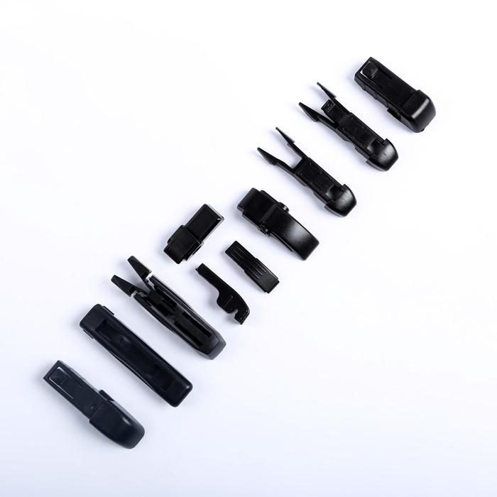 Щетка стеклоочистителя CarFashion TURBO 16 Щетка стеклоочистителя CarFashion TURBO 16"/400 мм, бескаркасная, мультикрепление