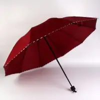Зонт механический &laquo;Алистер&raquo;, 4 сложения, 10 спиц, R=52/60 см, d=104 см, МИКС