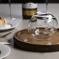 Гирлянда &laquo;Нить&raquo; 2 м, роса с насадками &laquo;Звезда&raquo;, IP20, серебристая нить, 20 LED, свечение белое, 2 режима, ААх2