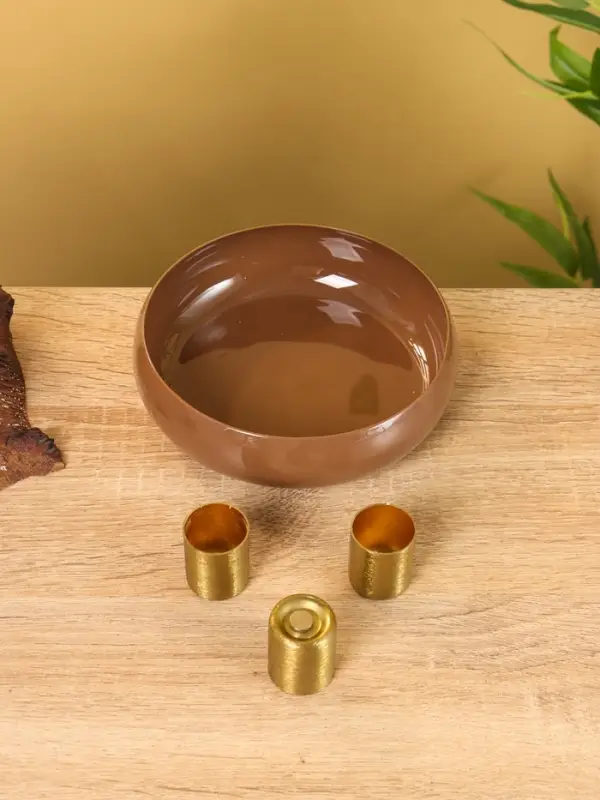 Подсвечник на 3 свечи на магнитах «Бисквит», 13×13×4 см Подсвечник на 3 свечи на магнитах «Бисквит», 13×13×4 см