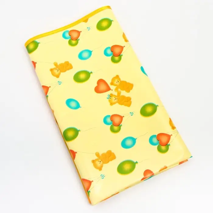 Клеёнка с ПВХ-покрытием, 70&times;100 см, на резинке, МИКС