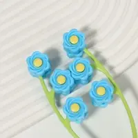 Массажёр для лица &laquo;Букет&raquo;, 22.5&times;6.5&times;3.5 см, 12 роликов, МИКС