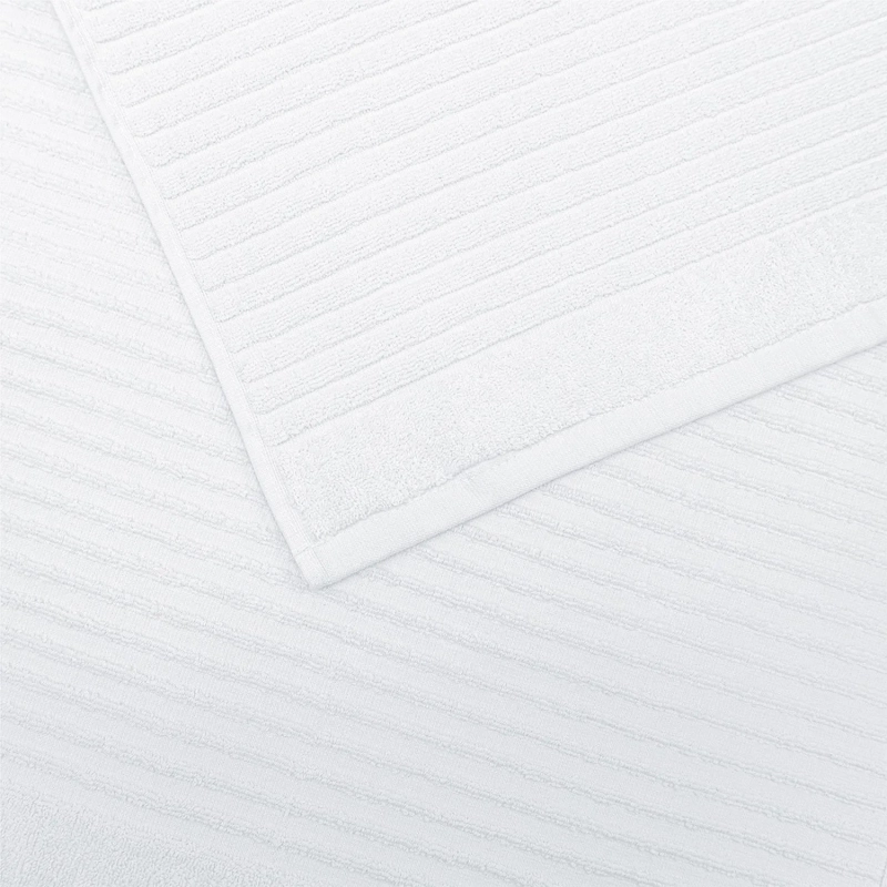 Полотенце махровое УЗБ Коврик ЛМ м7721_04 M 50х80 бел