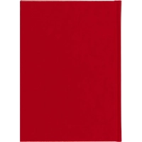 Ежедневник недатированный А5+, 136л,  IDEAL NEW   красный  3-122/06