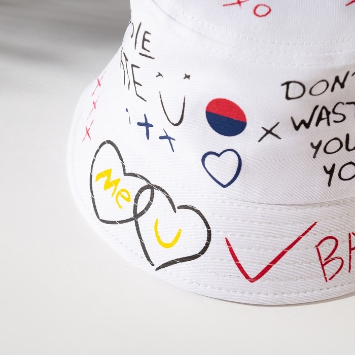 Панама женская MINAKU цвет белый, р-р 58