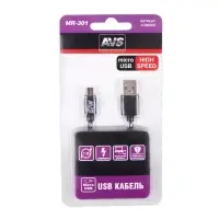 Кабель AVS MR-301 USB/micro-USB, 10 Вт, 1 м (A78606S)