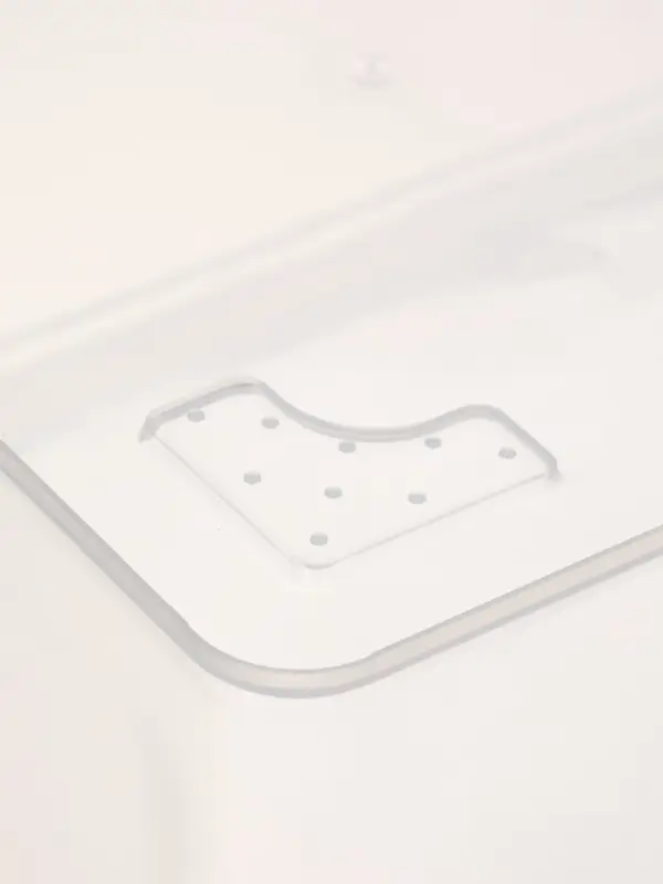 Ящик для хранения 16л  цвет: прозрачно-матовый Ящик для хранения 16л  цвет: прозрачно-матовый