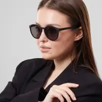 Очки солнцезащитные &laquo;Панто&raquo;, uv 400, линза 5&times;4.5 см, фиолетовые