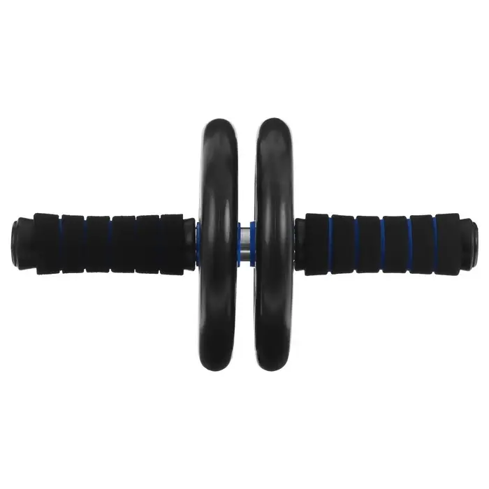 Ролик для пресса ONLYTOP, 2 колеса, с ковриком