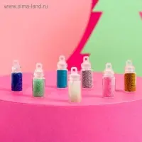Набор бульонок для декора ногтей «Сияй, мечтай!», 12 цветов
