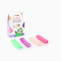 Тесто BabyDough 4 шт в коробке зеленый щипок №3