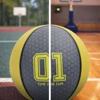 Баскетбольный мяч ONLYTOP &laquo;01&raquo;, клееный, 8 панелей, р. 3, резина, резиновая камера