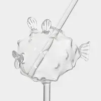 Бокал для коктейля Magistro &laquo;Фугу&raquo;, 200 мл, 8&times;21 см, стекло, прозрачный