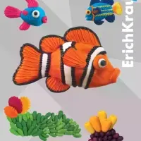 Пластилин 18 цветов, 324 г, ErichKrause &laquo;Kids Space Animals&raquo;, со стеком, в картонной упаковке