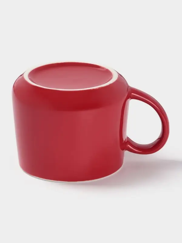 Кружка новогодняя «Дед Мороз», 300 мл, керамика, красная Кружка новогодняя «Дед Мороз», 300 мл, керамика, красная