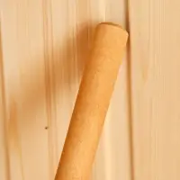 Ковш - черпак для бани и сауны, 200 мл, нержавеющая сталь, деревянная ручка, 70 см