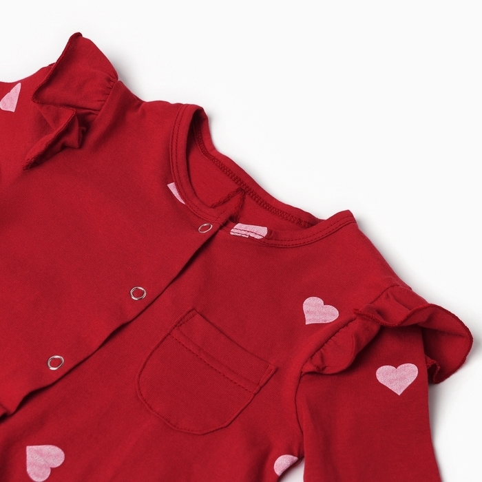 Комбинезон детский MINAKU, цвет красный, рост 80-86 см Комбинезон детский MINAKU, цвет красный, рост 80-86 см