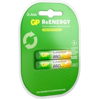 Аккумулятор GP 850mAh AAA 85AAAHC-5DECRC2/ 85AAAHCRGY-2CRCB2 бл/2шт