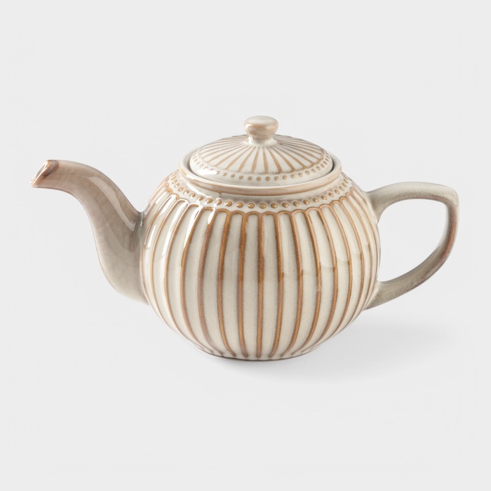 Чайник заварочный Доляна Чайник заварочный Доляна "Винтаж" 1100 мл, цвет бежевый