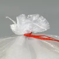 Мешок для урожая, полипропиленовый, 55 × 95 см, на 50 кг, прозрачный, с завязками