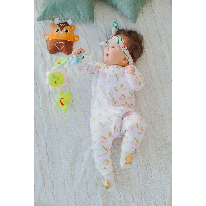 Игрушка грелка с вишневыми косточками «Оленёнок», Крошка Я