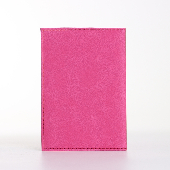 Обложка для паспорта, цвет розовый Обложка для паспорта, цвет розовый