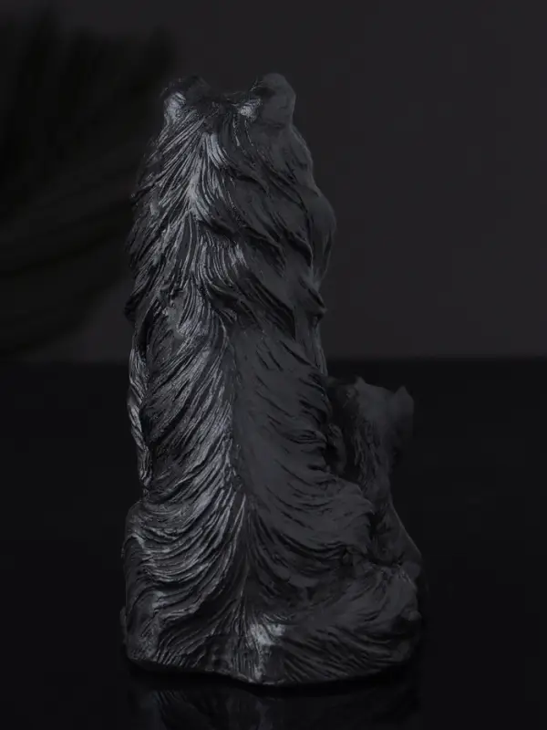 Фигурка гипс &laquo;Колли&raquo;, 10&times;7 см, чёрный