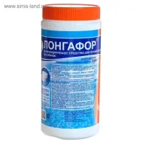 Дезинфицирующее средство &laquo;Лонгафор&raquo;, таблетки 200 г, для воды в бассейне, 1 кг