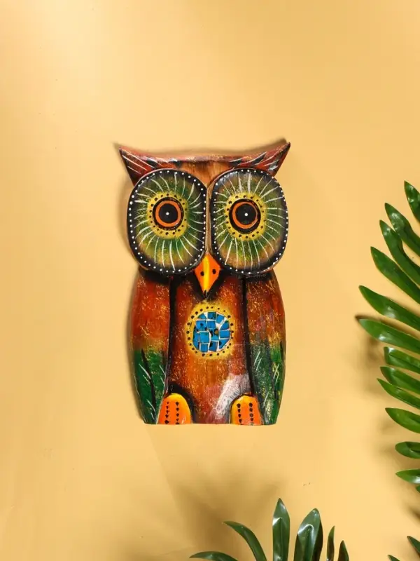 Настенное панно &laquo;Сова с узором&raquo;, 25&times;16&times;2 см, МИКС