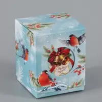 Бонбоньерка &laquo;Снегири&raquo;, 6.2&times;7&times;6.2 см