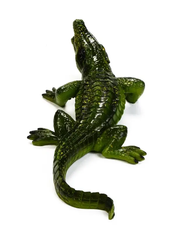Садовая фигура из полистоуна &laquo;Крокодил&raquo;, 35&times;15&times;7 см, Greengo