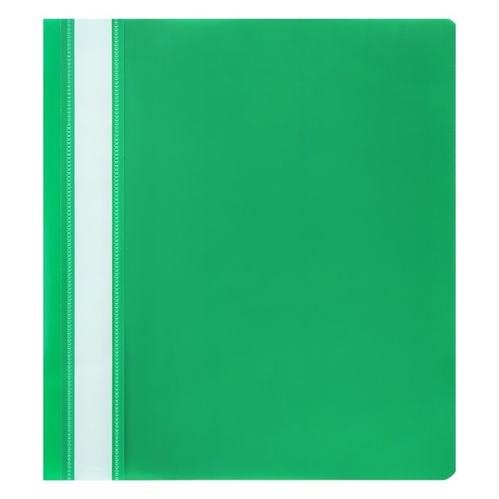 Набор папок-скоросшивателей А5, 5 штук, Calligrata, 180 мкм, с прозрачным верхом, зелёный Набор папок-скоросшивателей А5, 5 штук, Calligrata, 180 мкм, с прозрачным верхом, зелёный